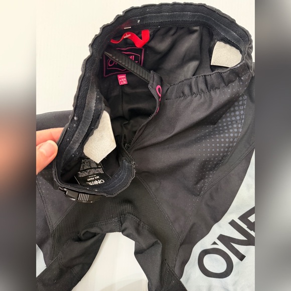 O'Neal Element MX Black, Pink, and Gray Racing Moto Pants - 5/6 - Picture 9 of 16